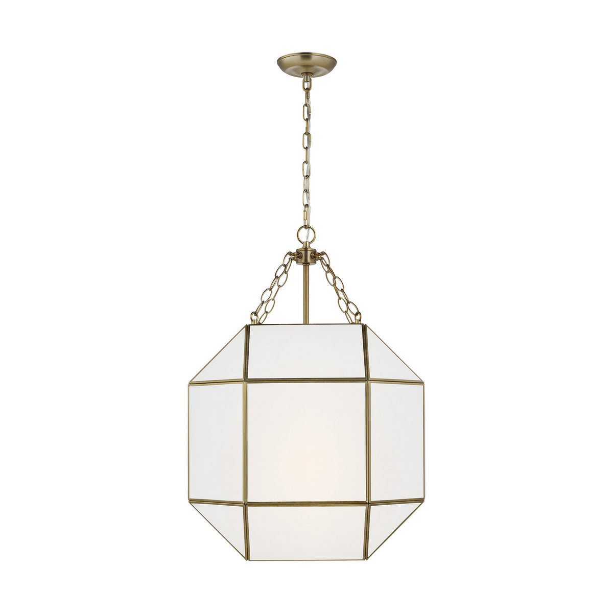 Visual Comfort Studio Canada - 5279453EN-848 - Three Light Lantern - Morrison - Satin Brass