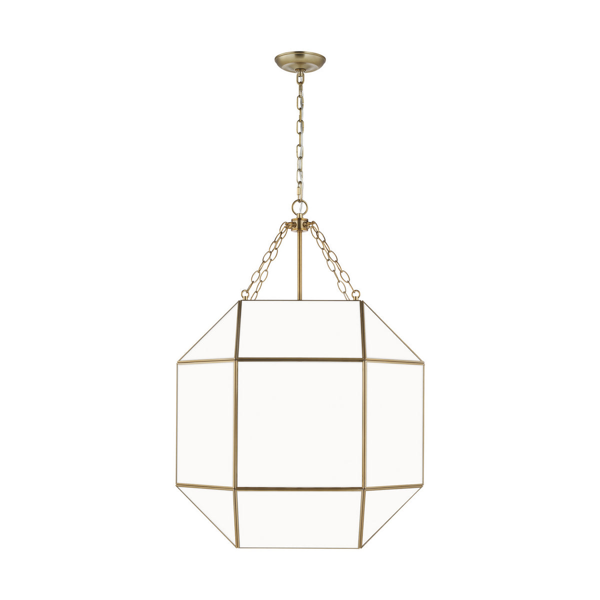 Visual Comfort Studio Canada - 5279454EN-848 - Four Light Lantern - Morrison - Satin Brass