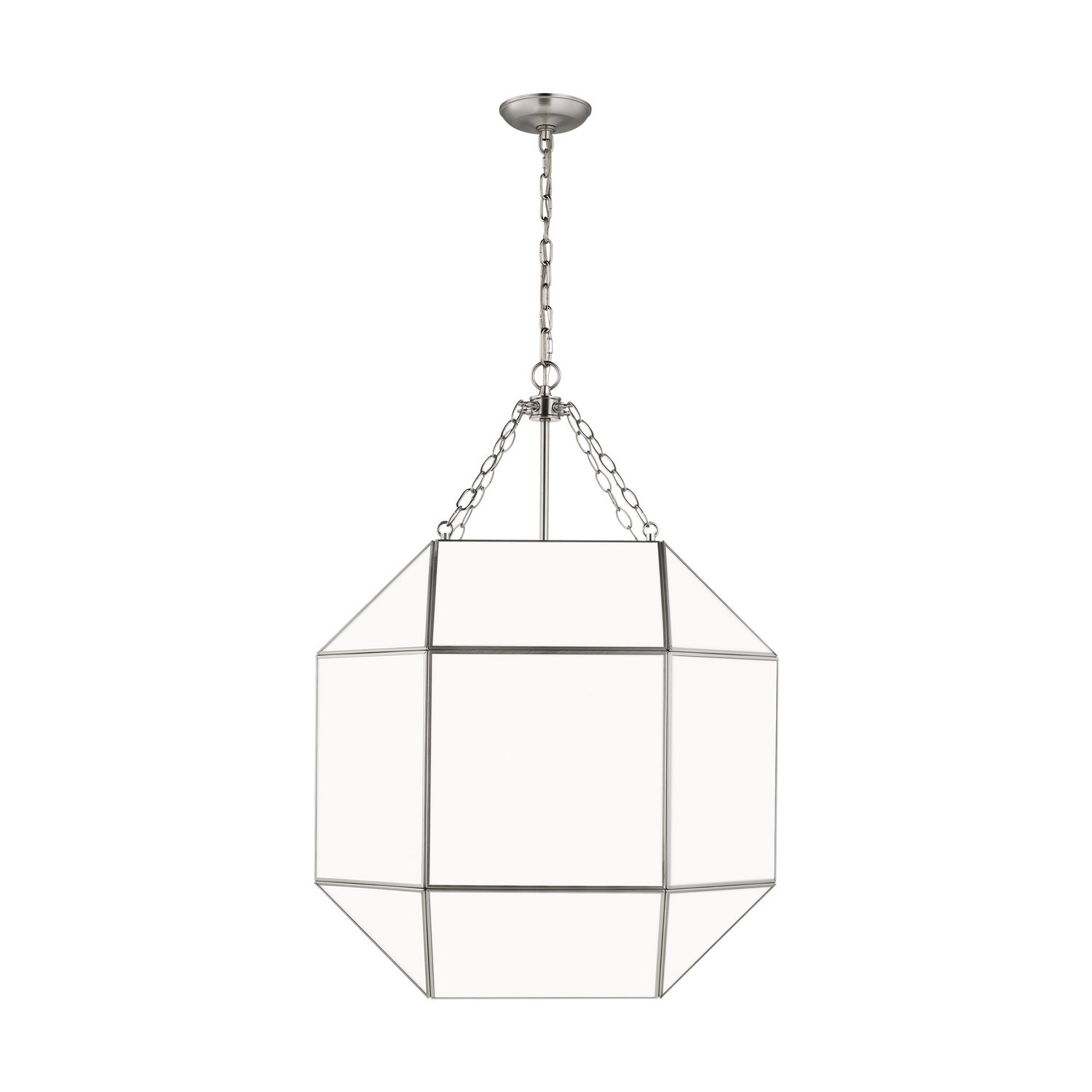 Visual Comfort Studio Canada - 5279454EN-962 - Four Light Lantern - Morrison - Brushed Nickel