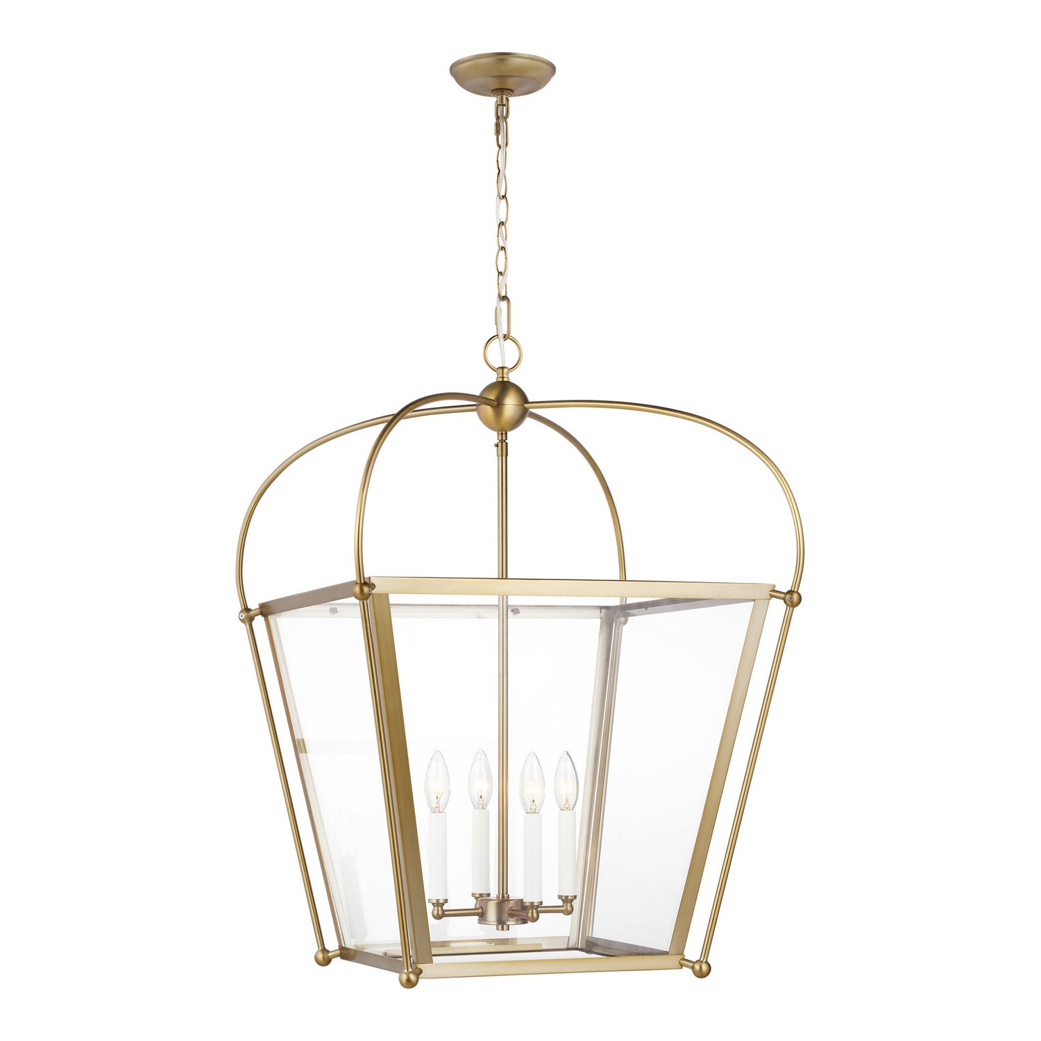 Visual Comfort Studio Canada - 5291004-848 - Four Light Foyer - Charleston - Satin Brass
