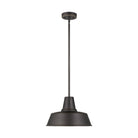 Visual Comfort Studio Canada - 6237401EN3-71 - One Light Outdoor Pendant - Barn Light - Antique Bronze