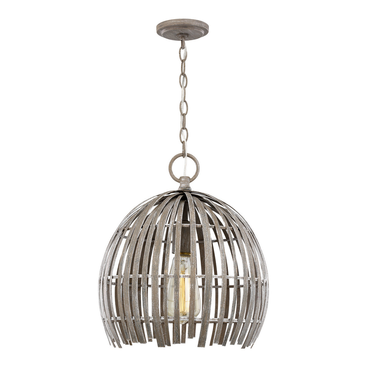 Visual Comfort Studio Canada - 6522701-872 - One Light Pendant - Hanalei - Washed Pine