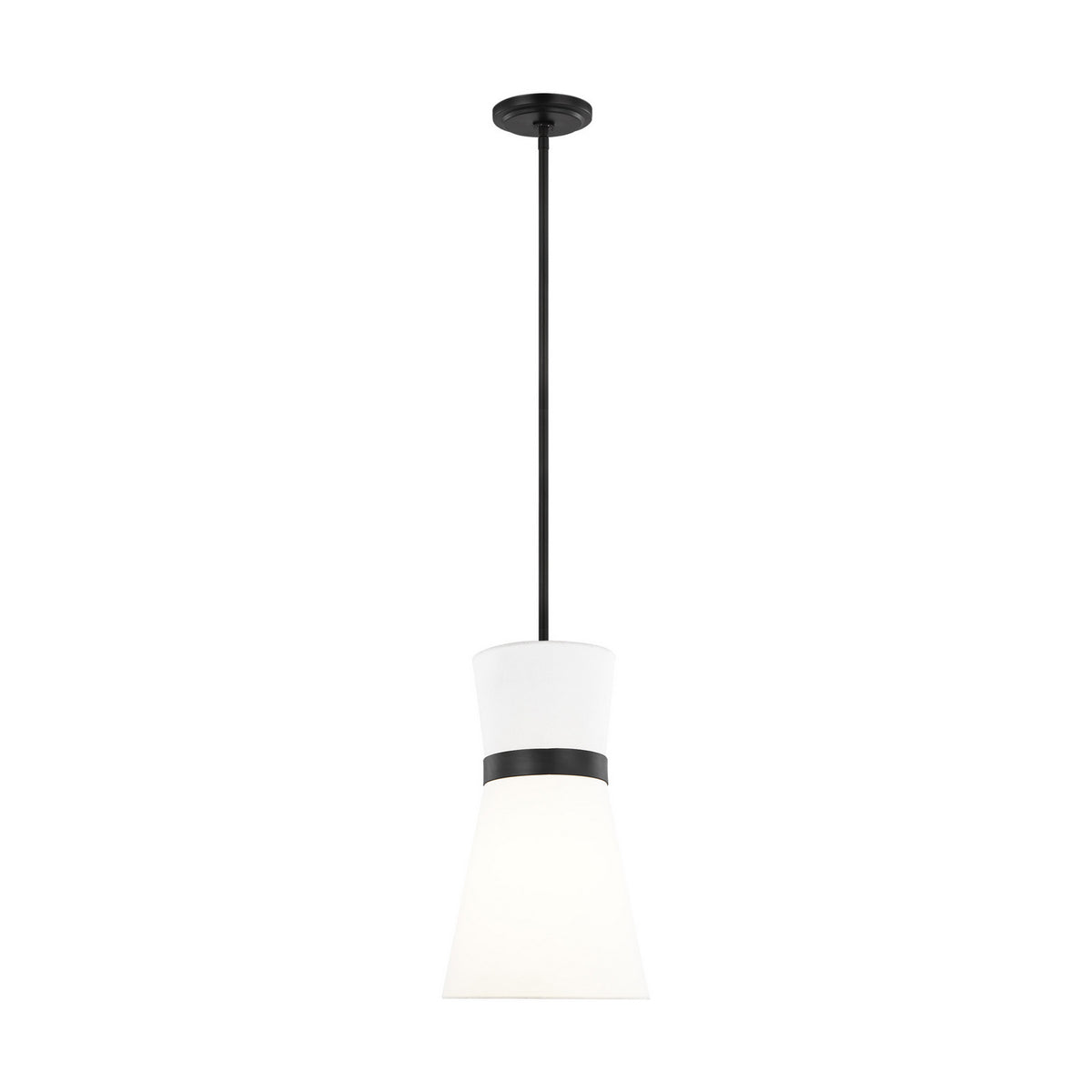 Visual Comfort Studio Canada - 6590501EN3-112 - One Light Pendant - Clark - Midnight Black