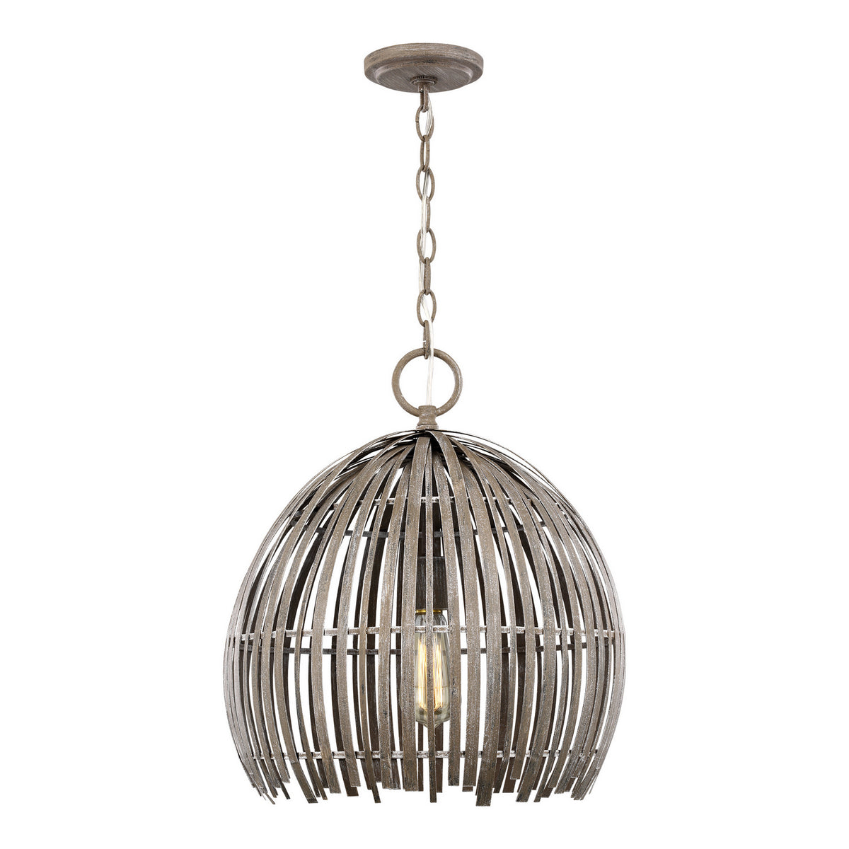 Visual Comfort Studio Canada - 6622701-872 - One Light Pendant - Hanalei - Washed Pine