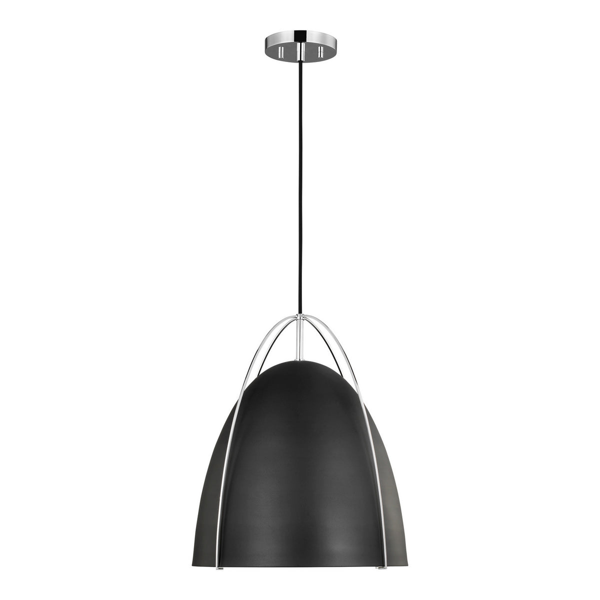 Visual Comfort Studio Canada - 6651701-05 - One Light Pendant - Norman - Chrome