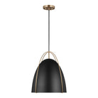 Visual Comfort Studio Canada - 6651701EN3-848 - One Light Pendant - Norman - Satin Brass