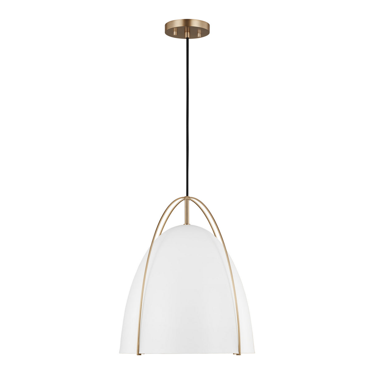 Visual Comfort Studio Canada - 6651801-848 - One Light Pendant - Norman - Satin Brass