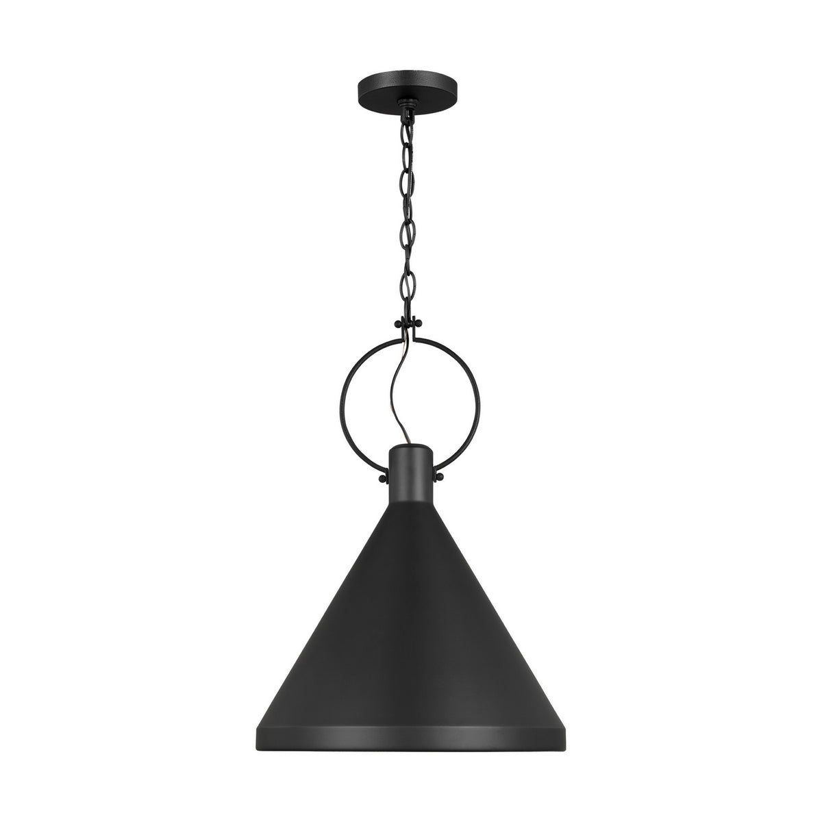 Visual Comfort Studio Canada - 6684901-112 - One Light Pendant - Lyon - Midnight Black