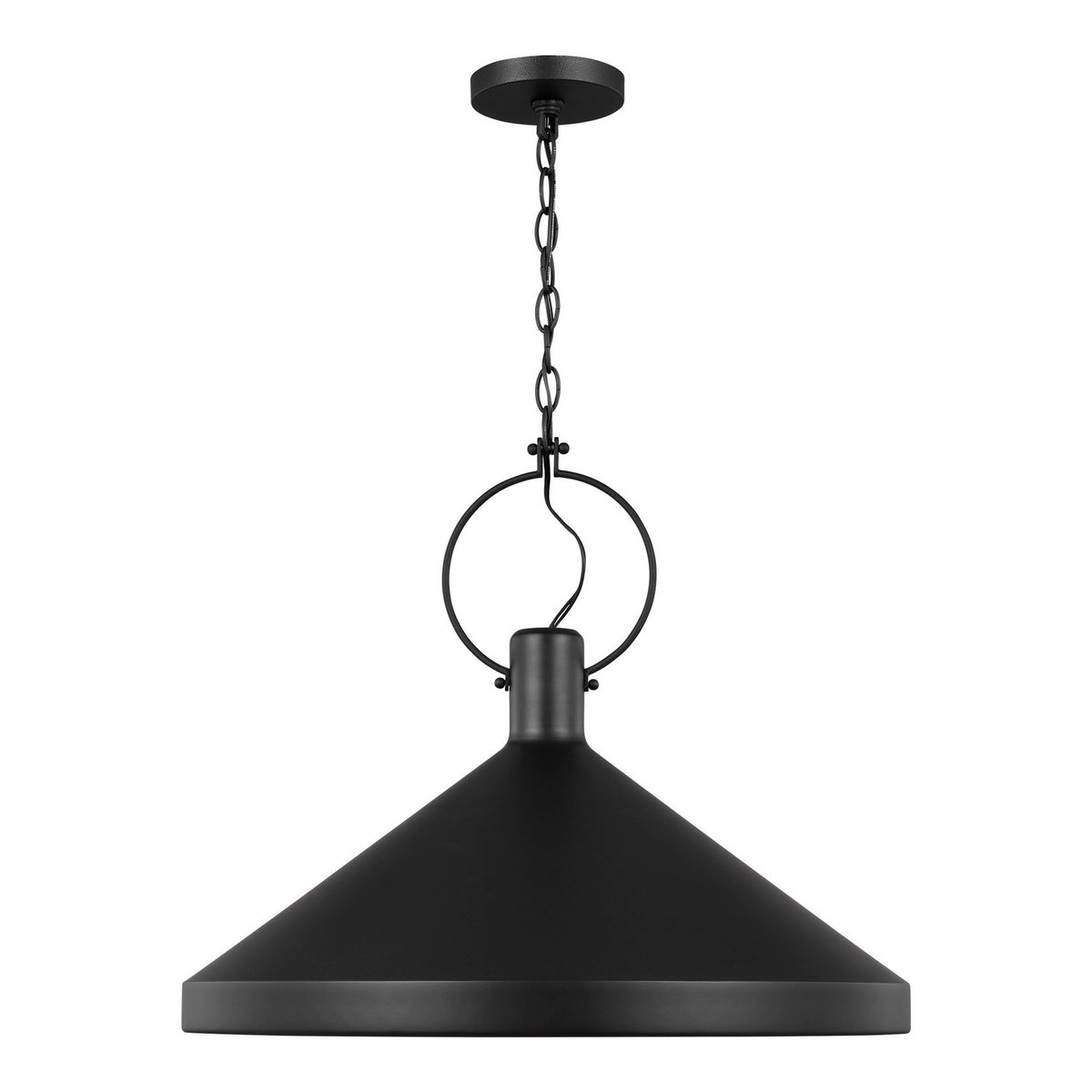 Visual Comfort Studio Canada - 6884901-112 - One Light Pendant - Lyon - Midnight Black