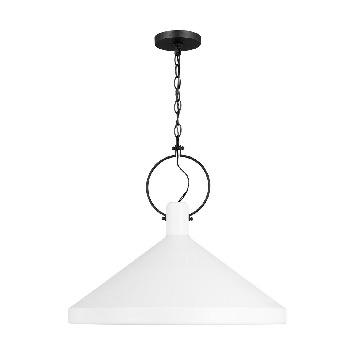 Visual Comfort Studio Canada - 6884901-115 - One Light Pendant - Lyon - Matte White