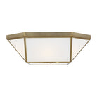 Visual Comfort Studio Canada - 7579452-848 - Two Light Flush Mount - Morrison - Satin Brass