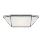 Visual Comfort Studio Canada - 7679454-962 - Four Light Flush Mount - Morrison - Brushed Nickel