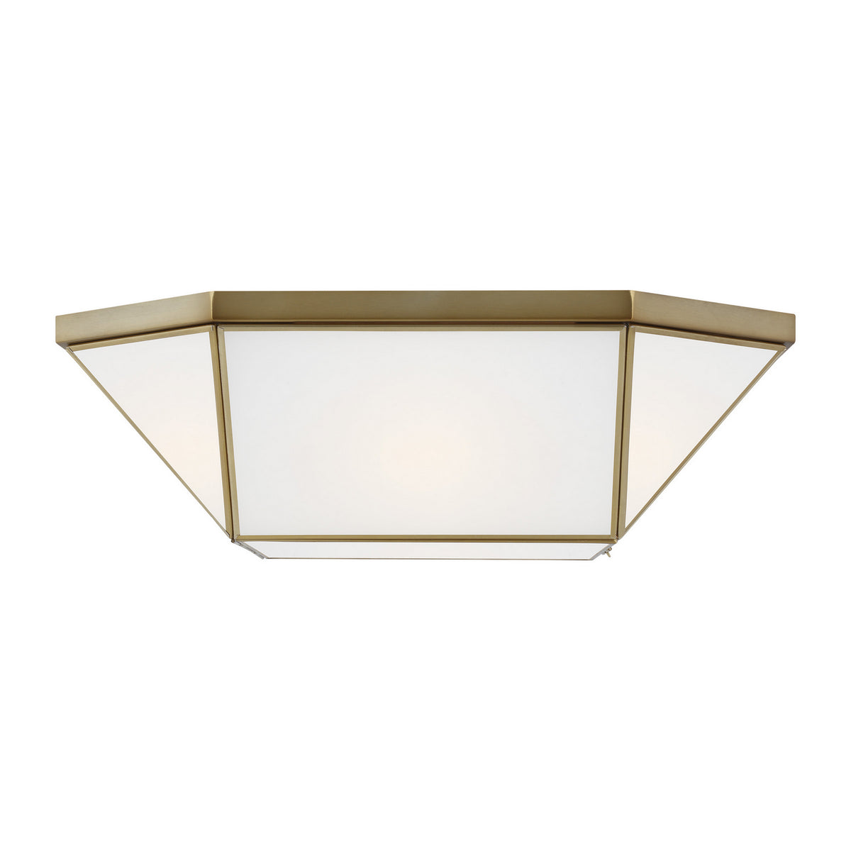 Visual Comfort Studio Canada - 7679454EN3-848 - Four Light Flush Mount - Morrison - Satin Brass