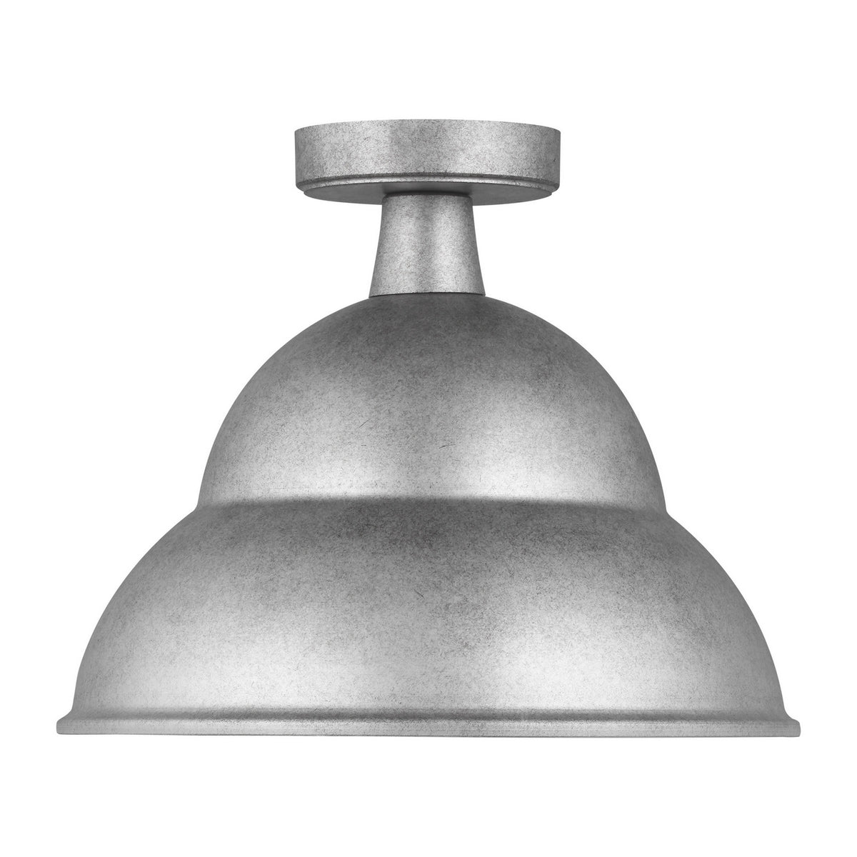 Visual Comfort Studio Canada - 7836701-57 - One Light Outdoor Flush Mount - Barn Light - Weathered Pewter