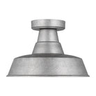 Visual Comfort Studio Canada - 7837401-57 - One Light Outdoor Flush Mount - Barn Light - Weathered Pewter
