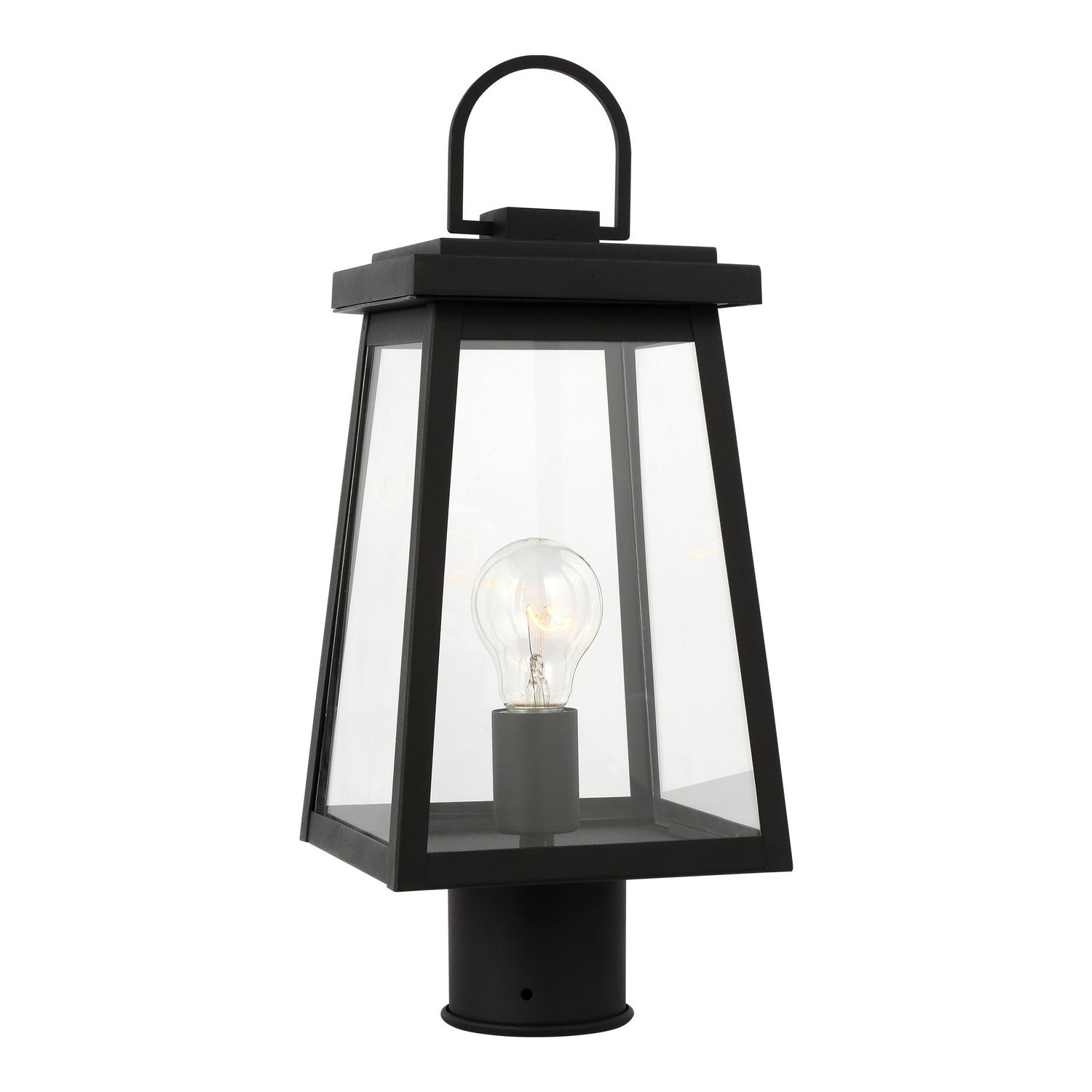 Visual Comfort Studio Canada - 8248401-12 - One Light Outdoor Post Lantern - Founders - Black