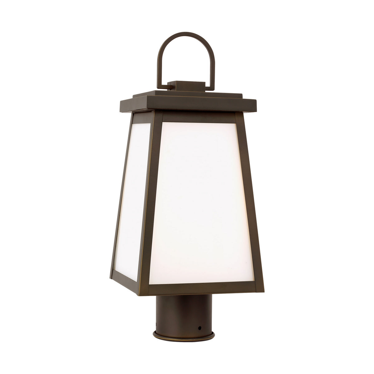 Visual Comfort Studio Canada - 8248401EN3-71 - One Light Outdoor Post Lantern - Founders - Antique Bronze