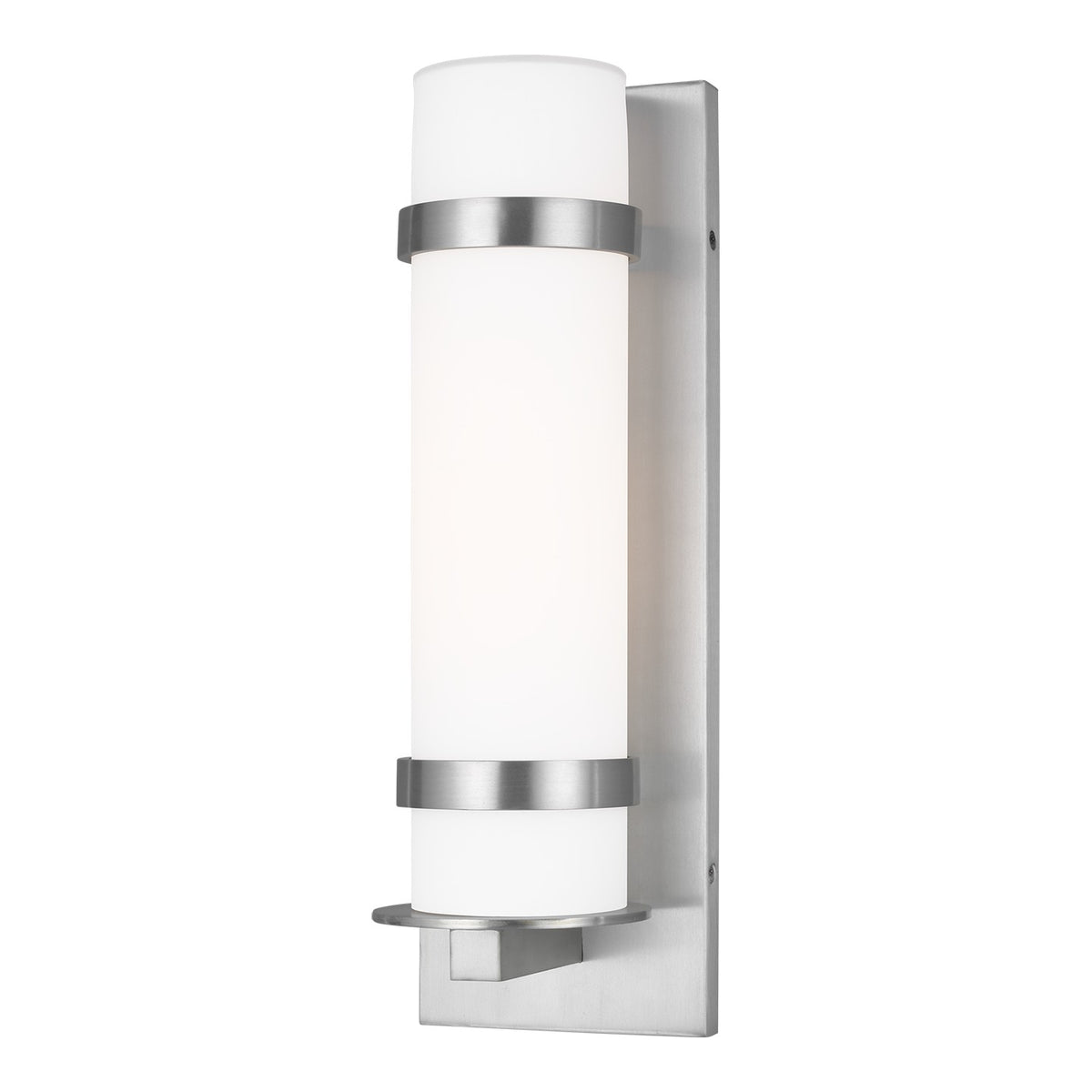 Generation Lighting Canada - 8618301-04 - One Light Outdoor Wall Lantern - Alban - Satin Aluminum