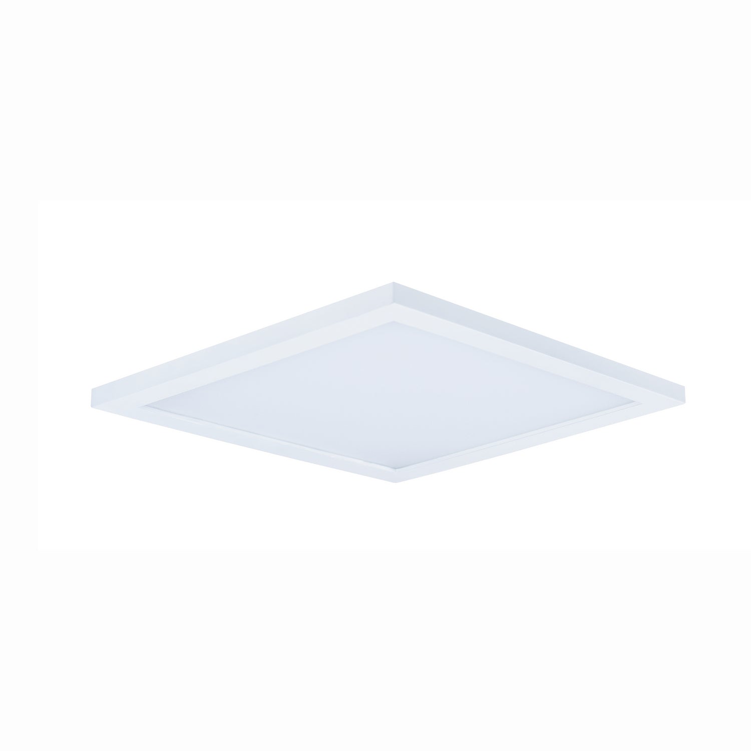 Maxim Lighting 58738WTWT Wafer Square LED Flush Mount in White