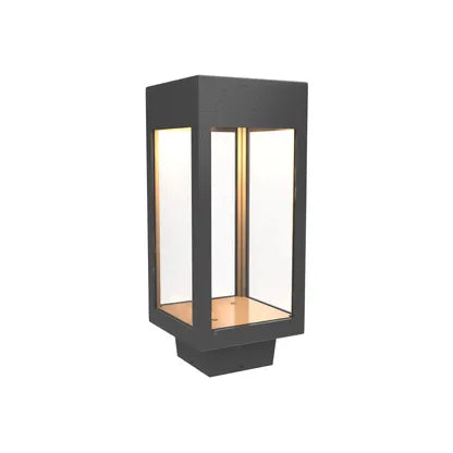 Tête de poteau carrée de petite taille Stockholm