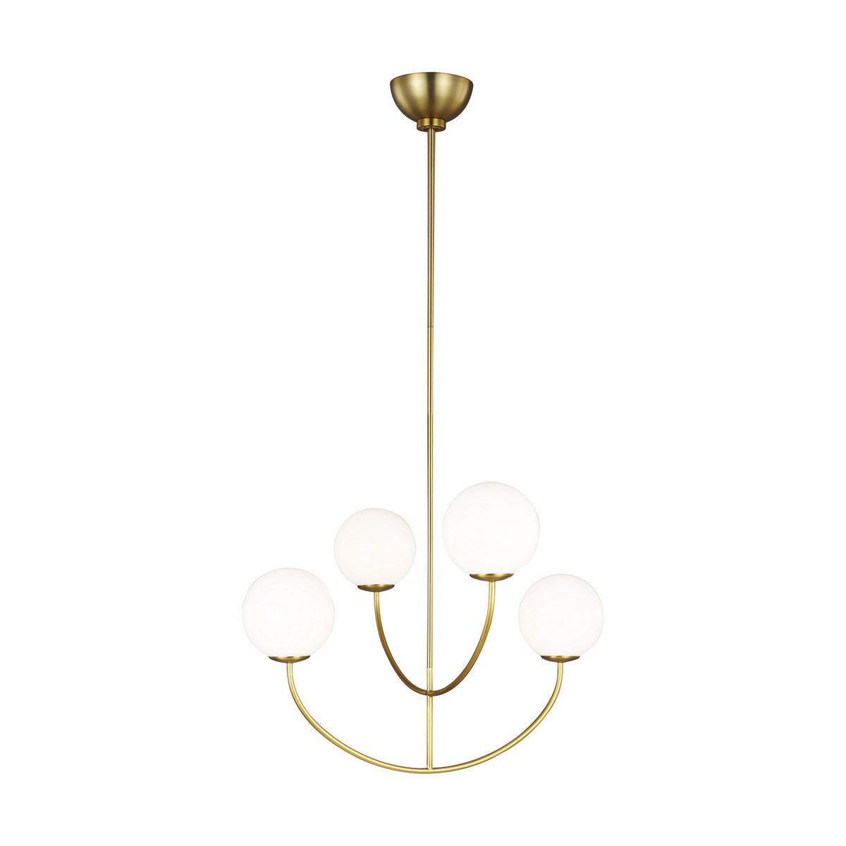 Visual Comfort Studio Canada - AEC1054BBS - Four Light Chandelier - Galassia - Burnished Brass