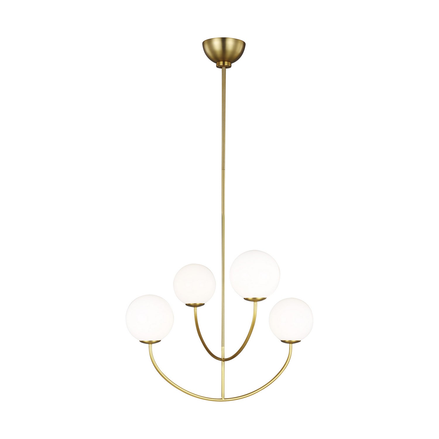 Visual Comfort Studio Canada - AEC1054BBS - Four Light Chandelier - Galassia - Burnished Brass