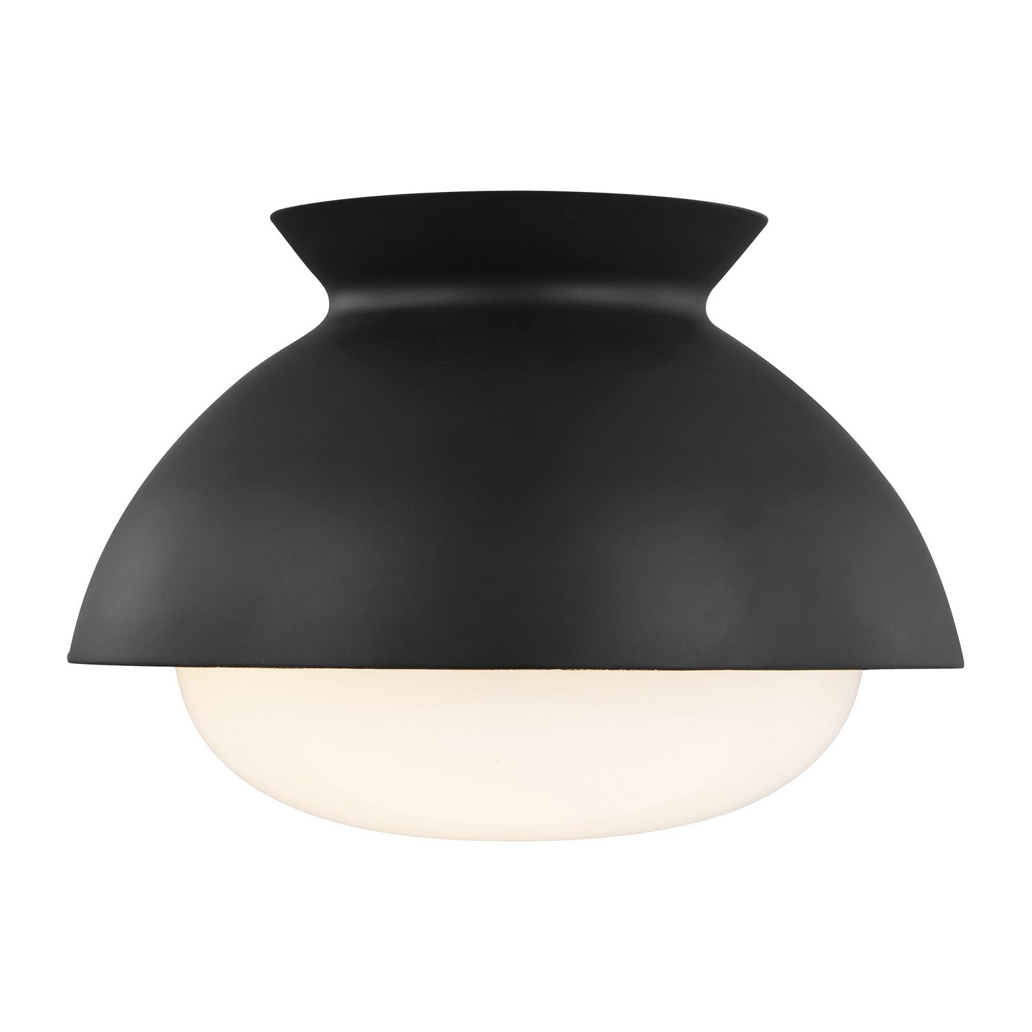 Visual Comfort Studio Canada - AEF1001MBK - One Light Flush Mount - Lucerne - Midnight Black