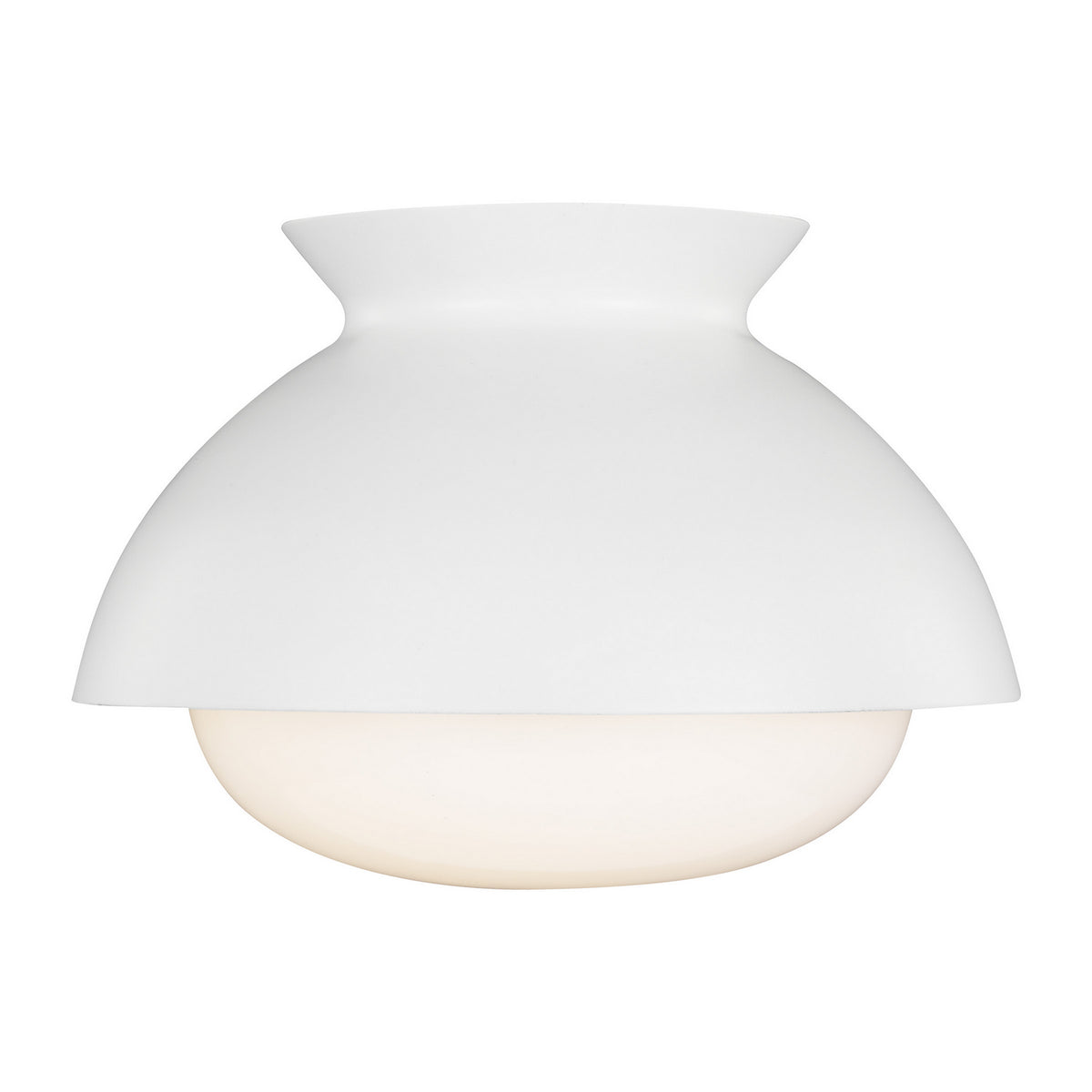 Visual Comfort Studio Canada - AEF1001MWT - One Light Flush Mount - Lucerne - Matte White