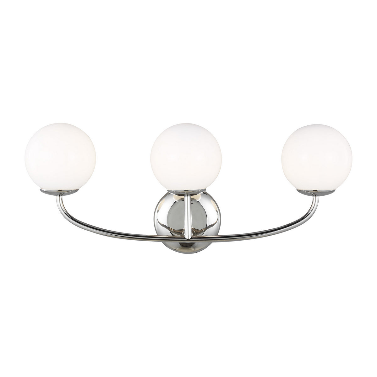 Visual Comfort Studio Canada - AEV1013PN - Three Light Vanity - Galassia - Polished Nickel