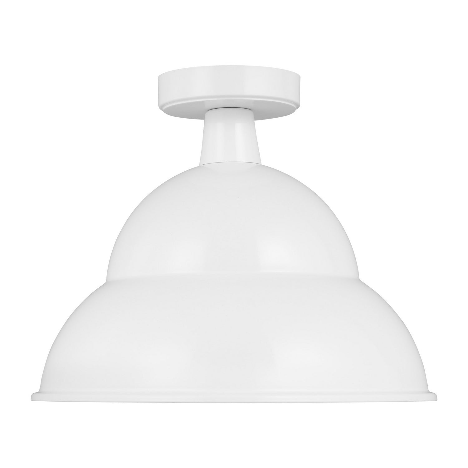 Visual Comfort Studio Canada - 7836701-15 - One Light Outdoor Flush Mount - Barn Light - White