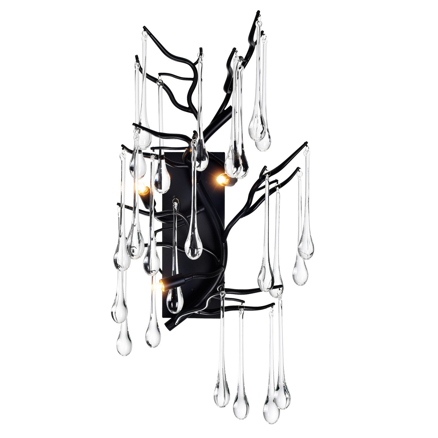 CWI Lighting Canada - 1094W11-3-101 - Trois lampes Murale - Anita - Noire