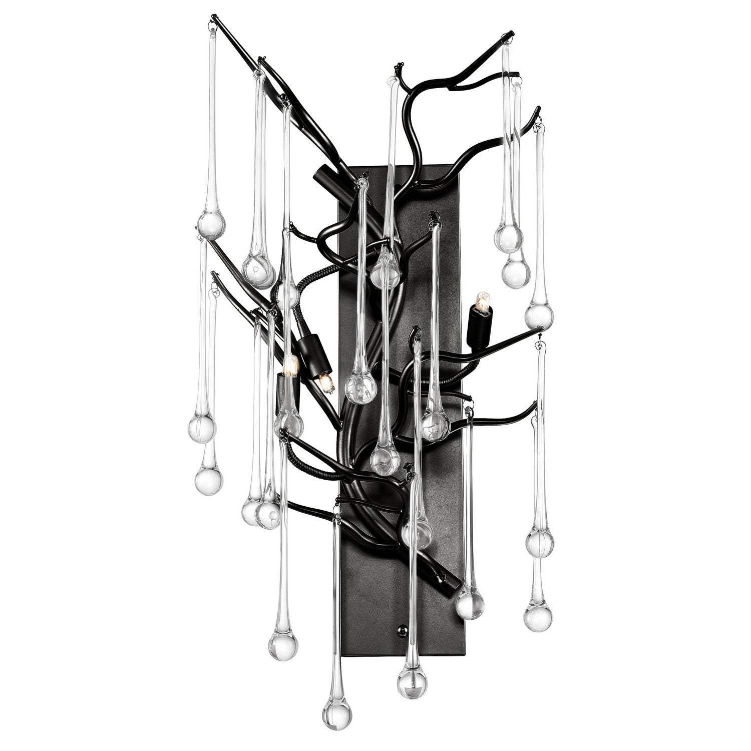 CWI Lighting Canada - 1094W11-3-101 - Trois lampes Murale - Anita - Noire