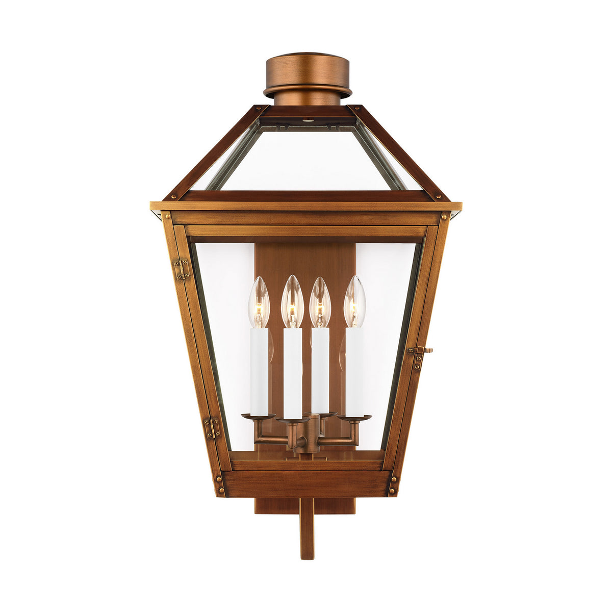 Visual Comfort Studio Canada - CO1364NCP - Four Light Lantern - Hyannis - Natural Copper