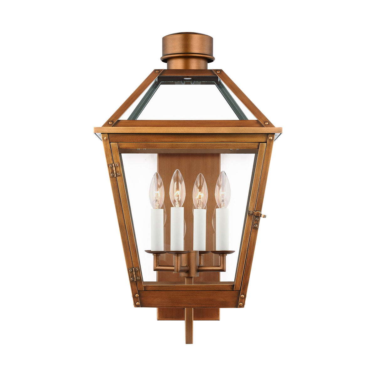 Visual Comfort Studio Canada - CO1374NCP - Four Light Lantern - Hyannis - Natural Copper