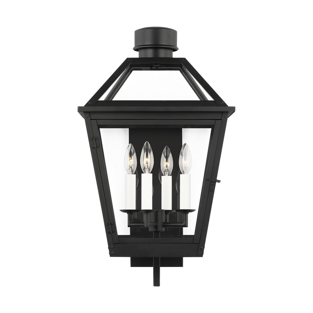 Visual Comfort Studio Canada - CO1374TXB - Four Light Lantern - Hyannis - Textured Black