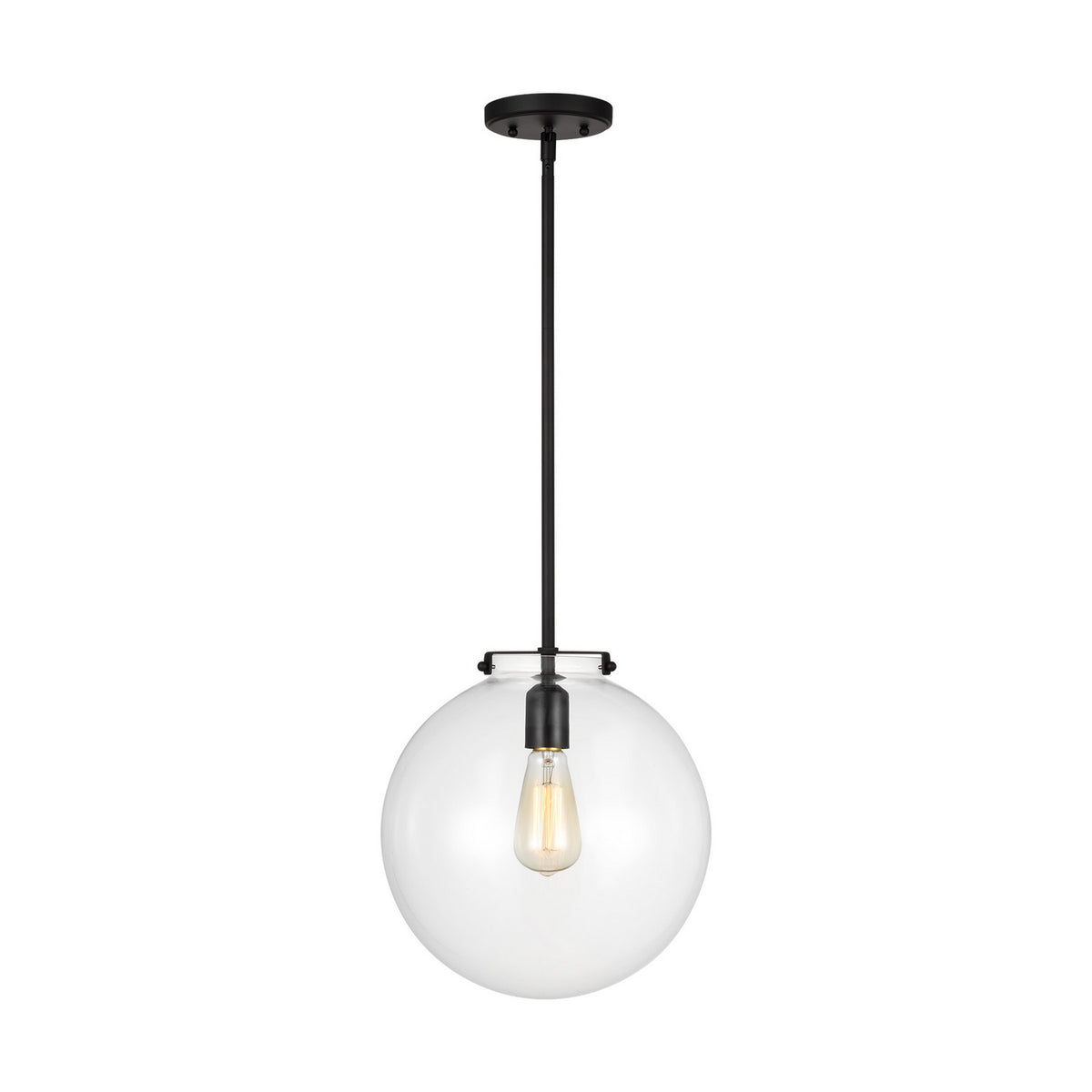 Visual Comfort Studio Canada - 6692101-112 - One Light Pendant - Kate - Midnight Black