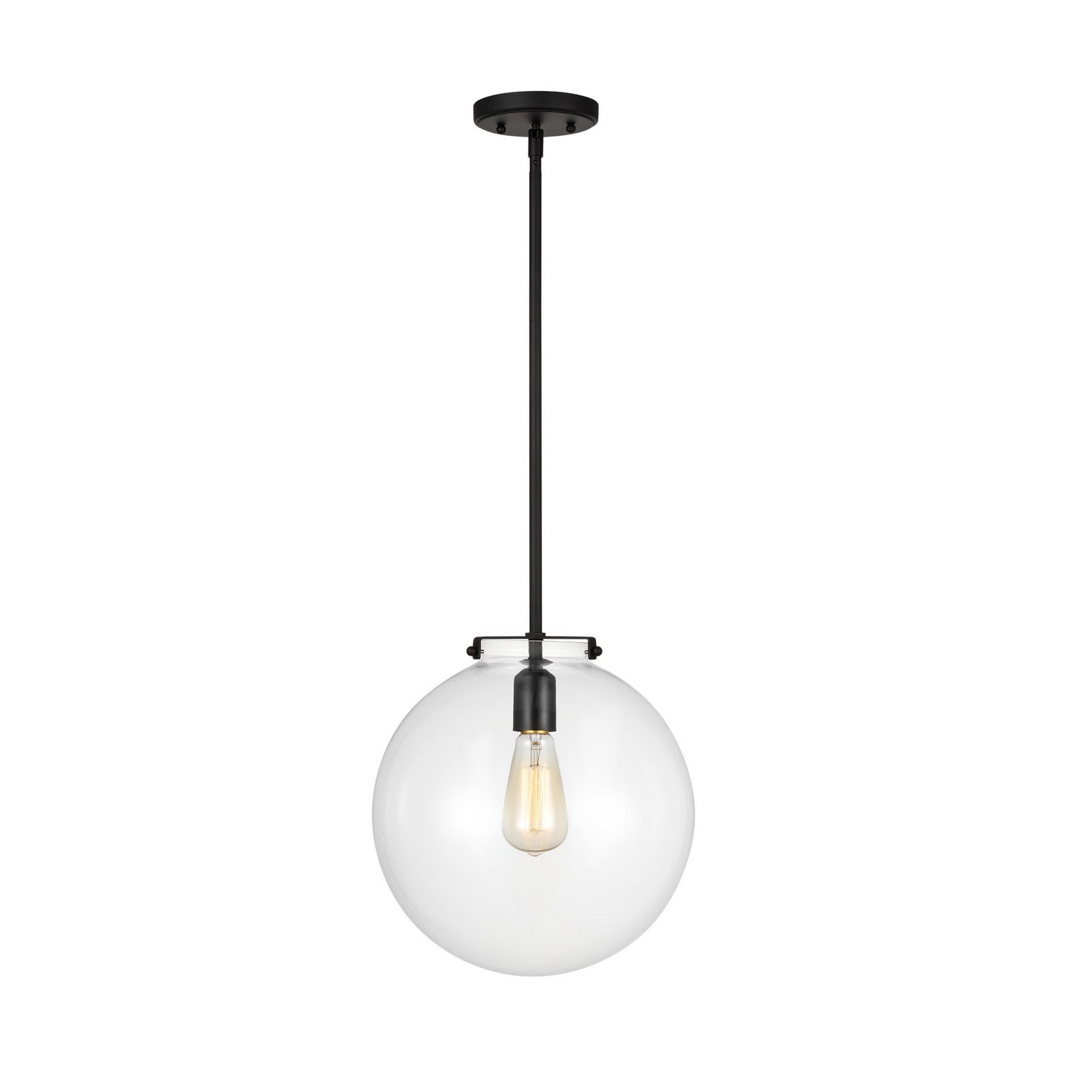 Visual Comfort Studio Canada - 6692101-112 - One Light Pendant - Kate - Midnight Black