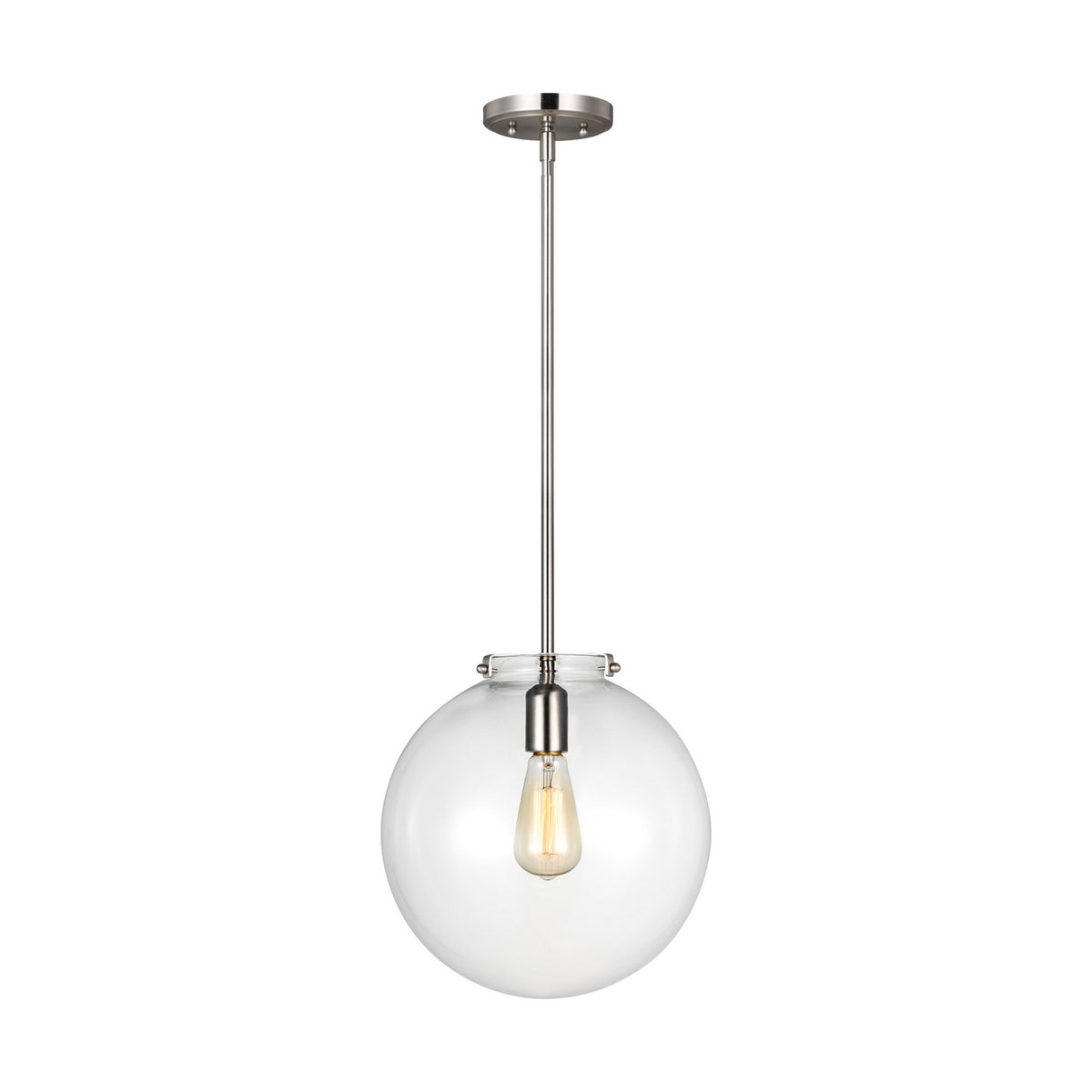 Visual Comfort Studio Canada - 6692101-962 - One Light Pendant - Kate - Brushed Nickel