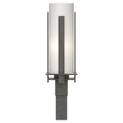 Hubbardton Forge - 347288-SKT-20-GG0040 - One Light Outdoor Post Mount - Vertical Bar - Coastal Natural Iron