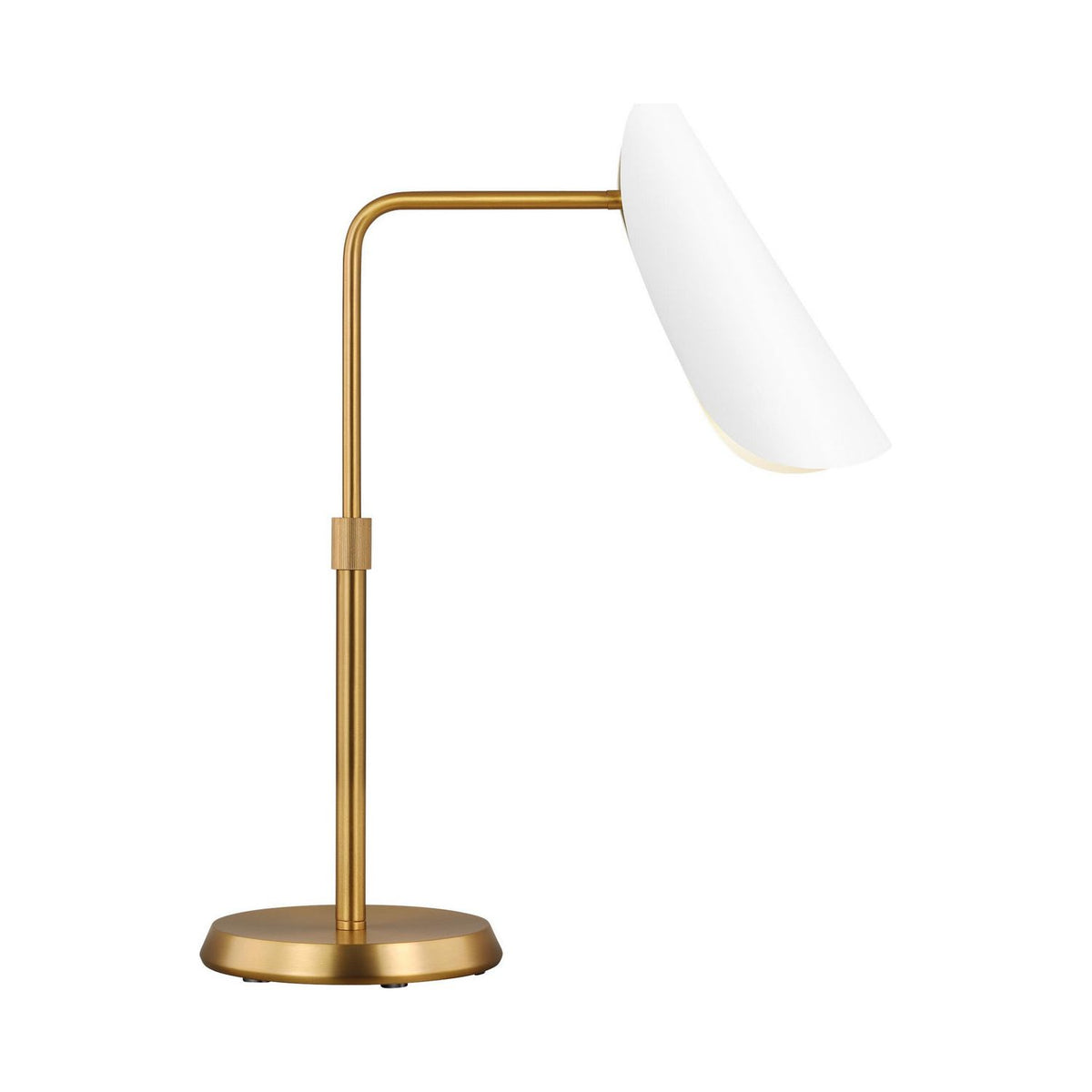 Visual Comfort Studio Canada - AET1011BBSMWT1 - One Light Table Lamp - Tresa - Matte White and Burnished Brass