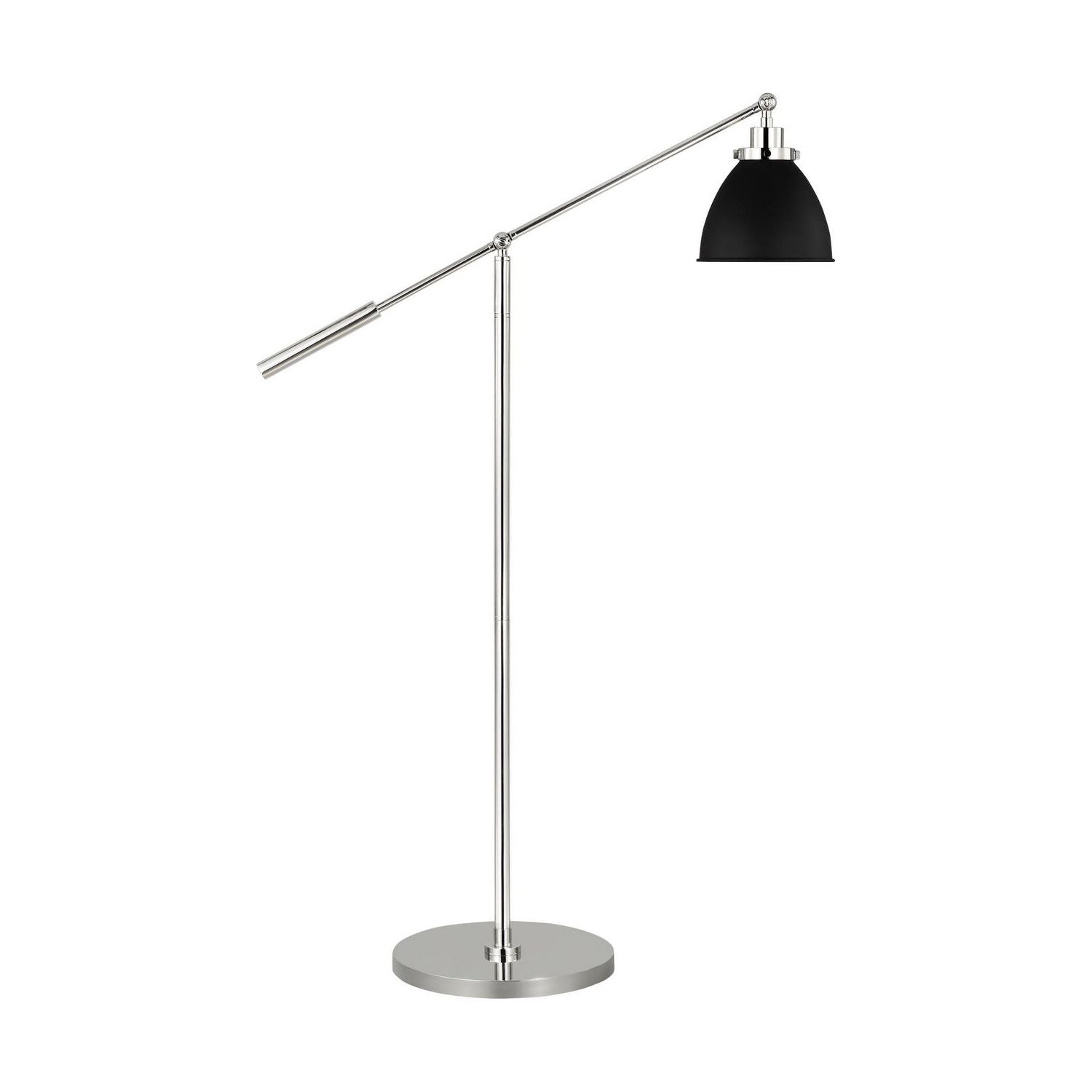 Visual Comfort Studio Canada - CT1131MBKBBS1 - One Light Floor Lamp - Wellfleet - Midnight Black and Burnished Brass