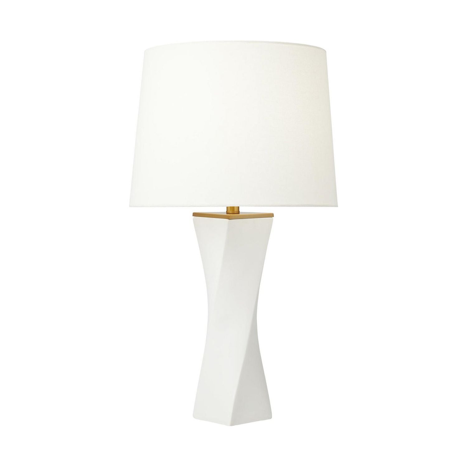 Visual Comfort Studio Canada - CT1211WL1 - One Light Table Lamp - Lagos - White Leather