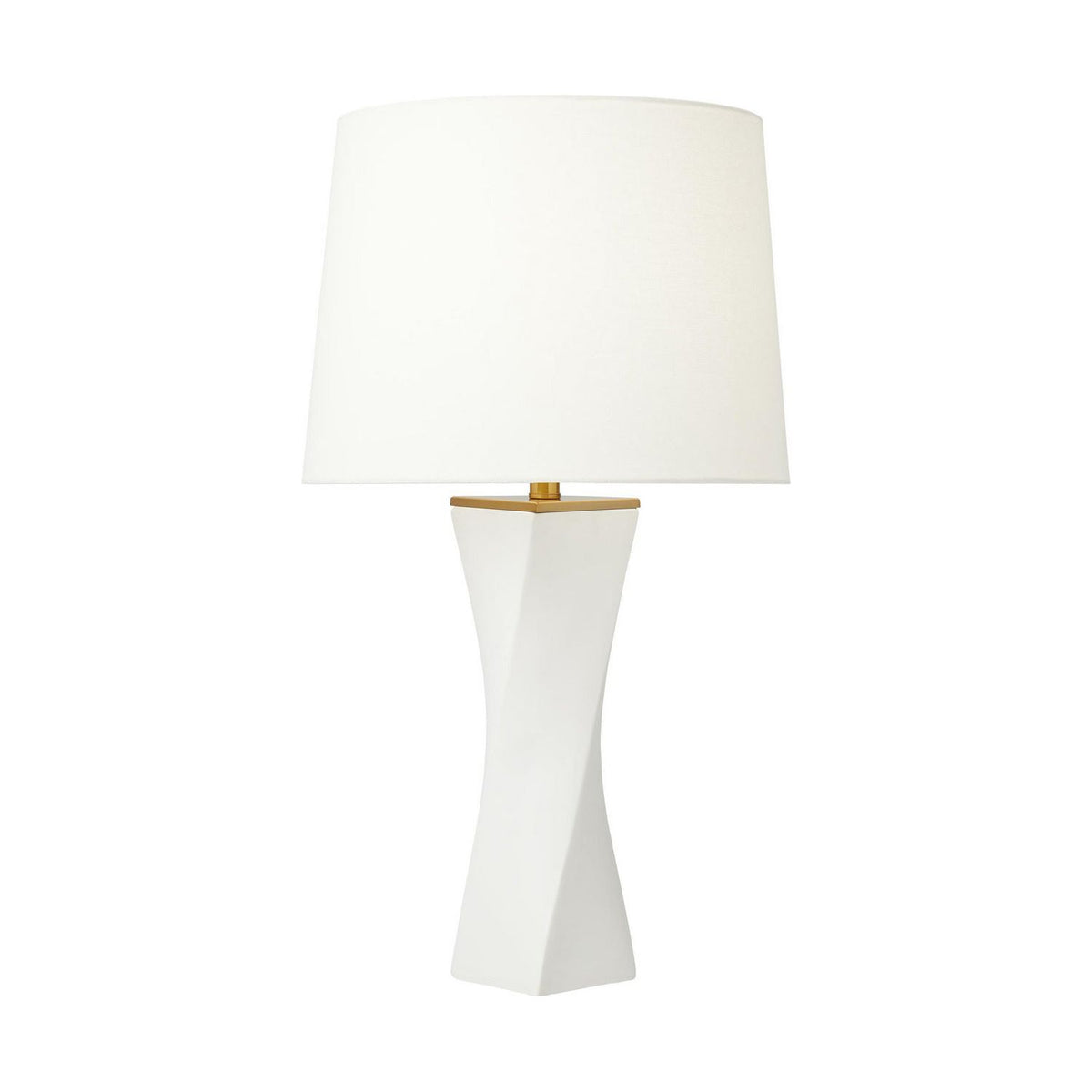 Visual Comfort Studio Canada - CT1211WL1 - One Light Table Lamp - Lagos - White Leather