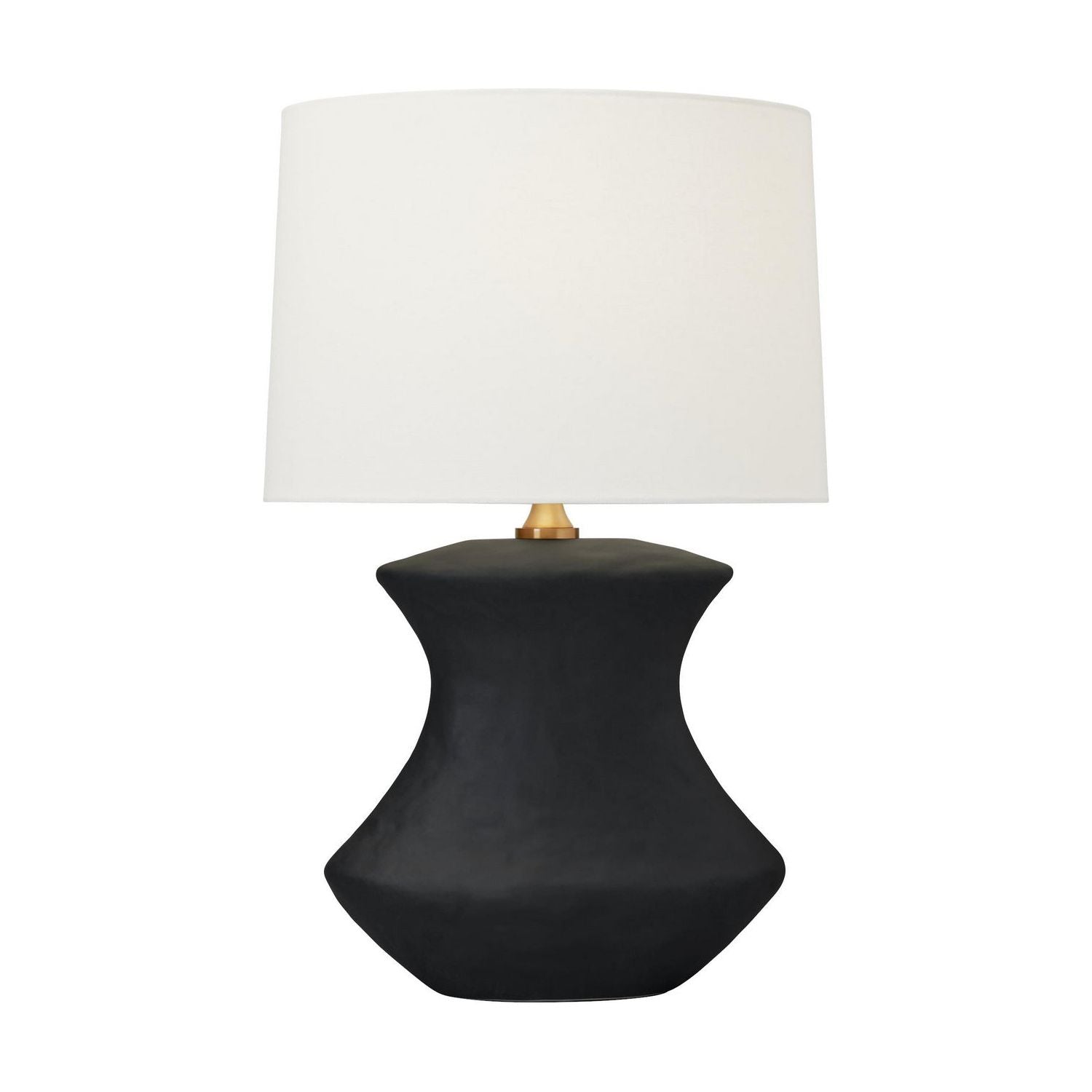 Visual Comfort Studio Canada - HT1021RBC1 - One Light Table Lamp - Bone - Rough Black Ceramic