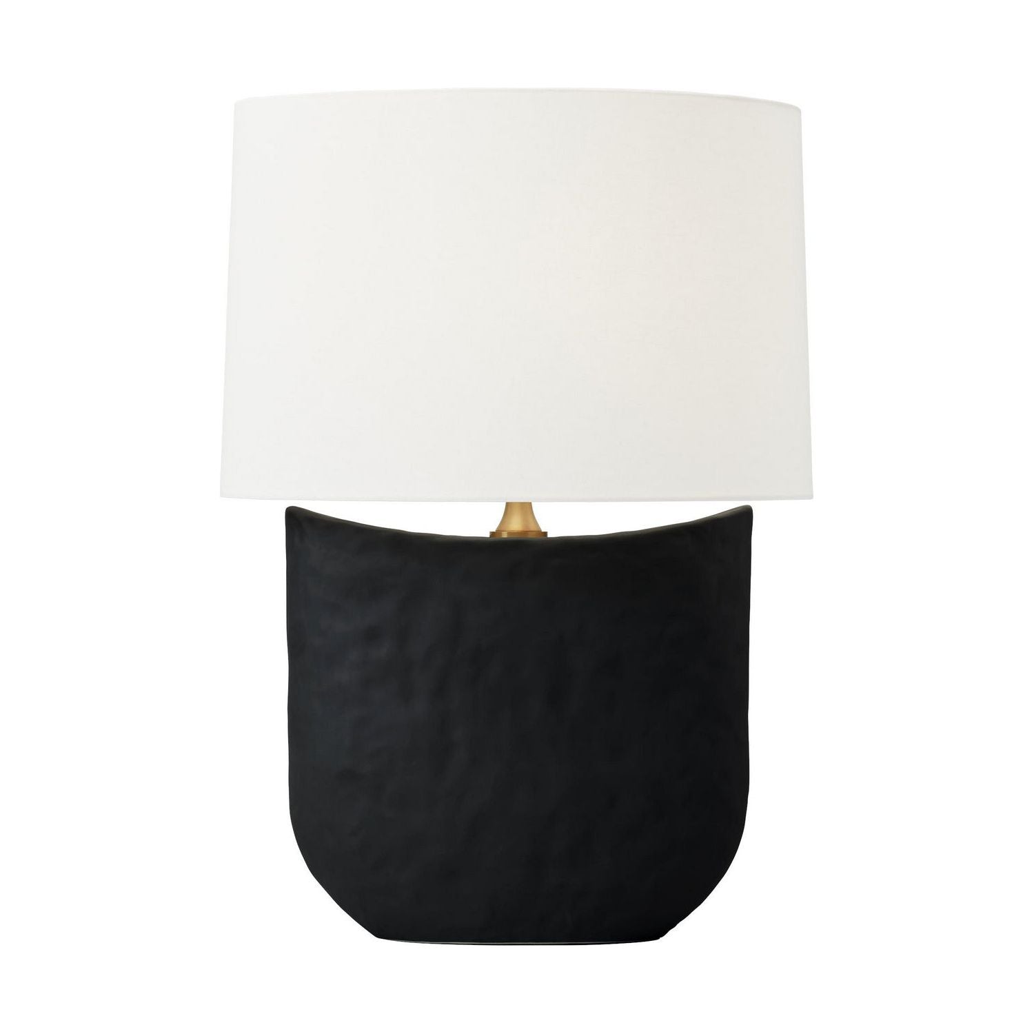 Visual Comfort Studio Canada - HT1031RBC1 - One Light Table Lamp - Cenotes - Rough Black Ceramic