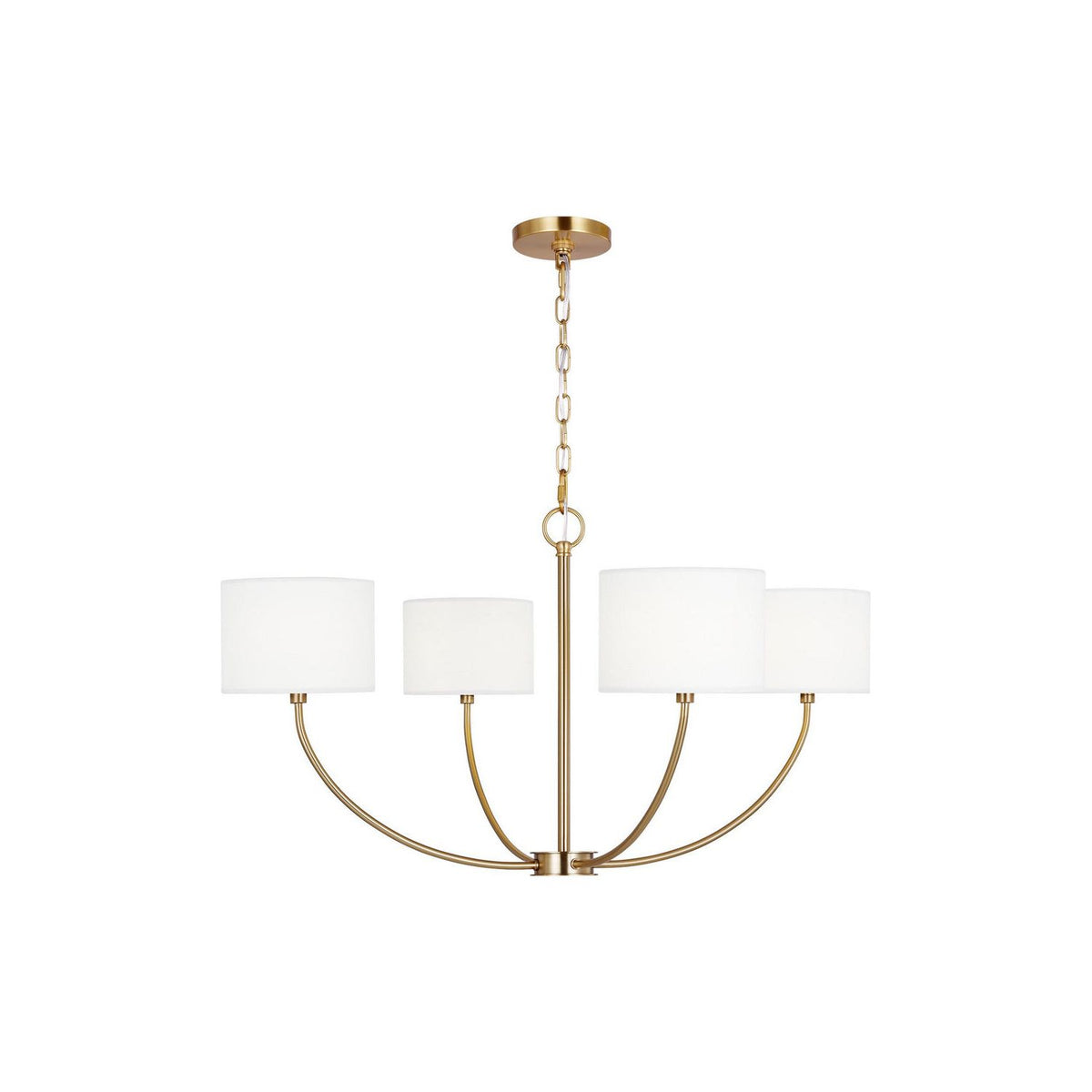 Visual Comfort Studio Canada - KSC1034BBS - Four Light Chandelier - Sawyer - Burnished Brass