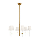 Visual Comfort Studio Canada - KSC1086BBSGW - Six Light Chandelier - Monroe - Burnished Brass