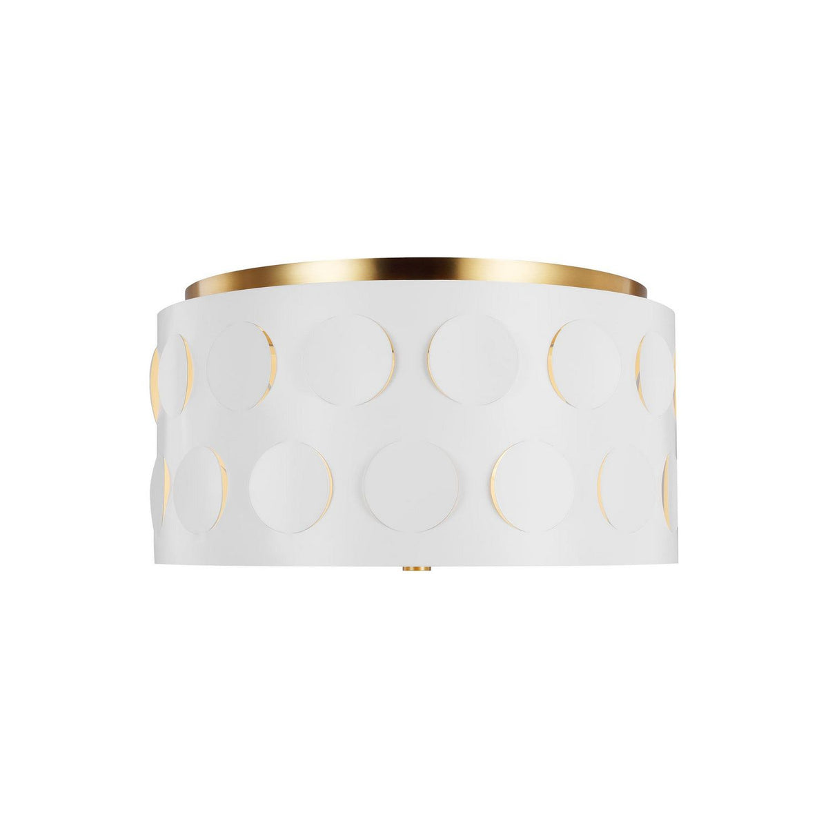 Visual Comfort Studio Canada - KSF1013BBS - Three Light Flush Mount - Dottie - Burnished Brass