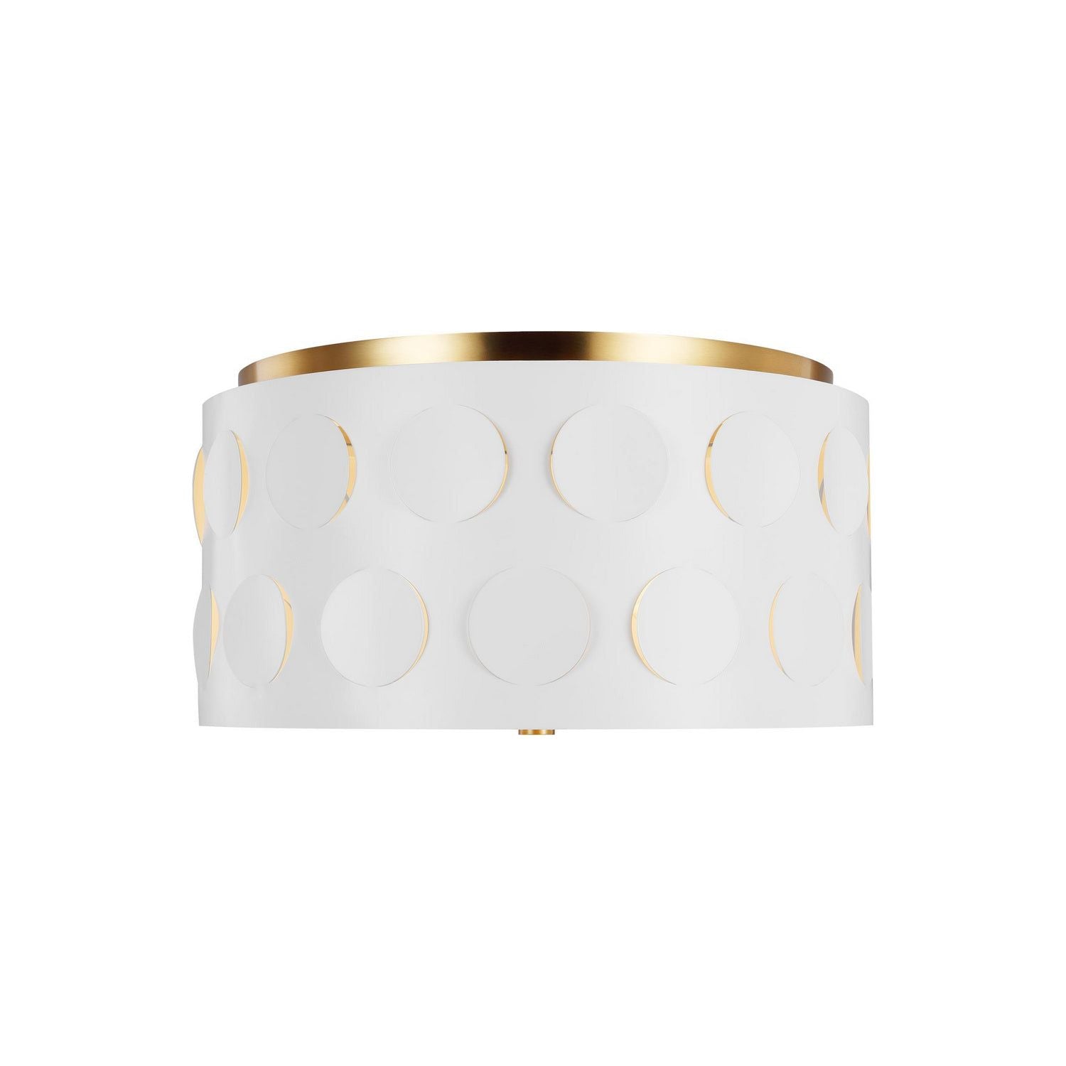 Visual Comfort Studio Canada - KSF1002BBS - Two Light Flush Mount - Dottie - Burnished Brass