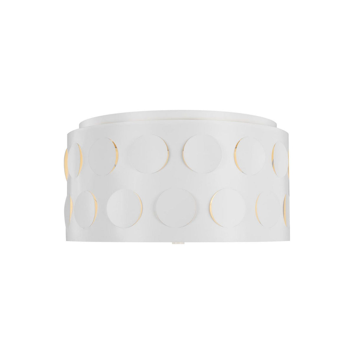 Visual Comfort Studio Canada - KSF1013MWT - Three Light Flush Mount - Dottie - Matte White
